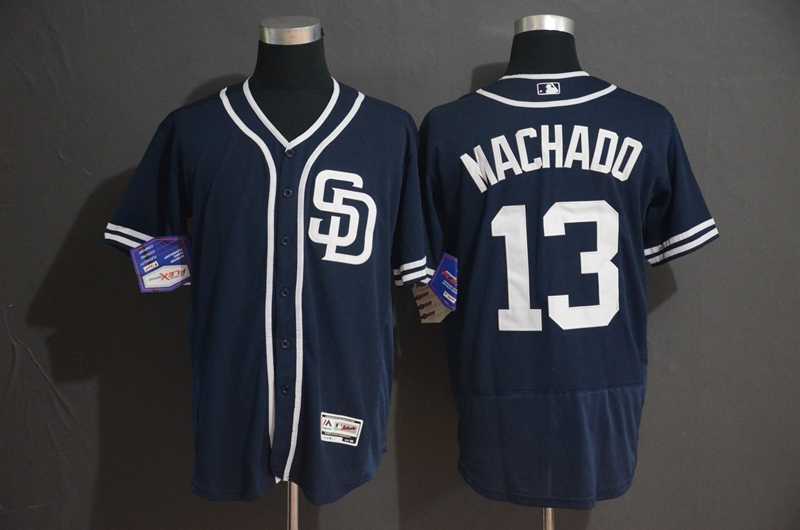 Padres 13 Manny Machado Navy Flexbase Jersey,We sell and wholesale Padres 13 Manny Machado Navy Flexbase Jersey on line form chian!